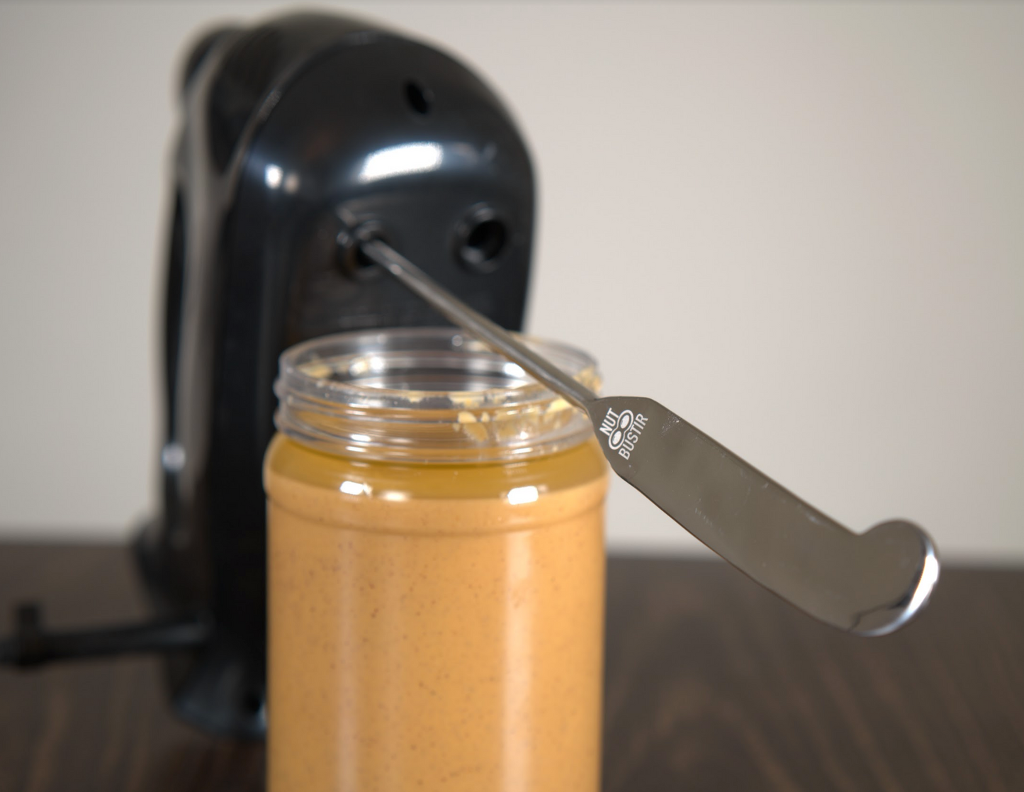 EZPB Natural Peanut Butter Stirrer - fits multiple size jars – EZPBstirrer
