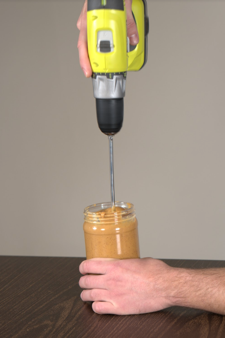  DOITOOL 1 Set Stainless Steel Stirrer Peanut Butter Stirring  Tool Butter Stirrer Stick Peanut Butter Stirrer Tool Mixer Drill Attachment  Egg Beaters Mixer Nut Butter Mixer Jam Mixing Drill: Home 
